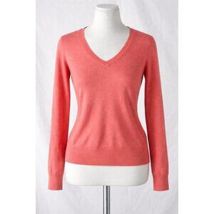 Banana Republic Filpucci Italian Yarn Merino Cashmere V-Neck Sweater S